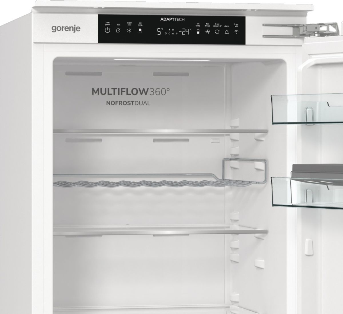 Įmontuojamas šaldytuvas GORENJE G600, NRKI517E62WF Įmontuojamas šaldytuvas GORENJE G600, NRKI517E62WF