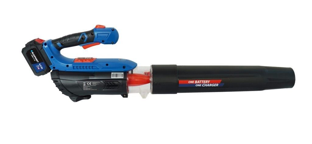 Akumuliatorinis lapų pūstuvas Blaupunkt CB4010 Akumuliatorinis lapų pūstuvas Blaupunkt CB4010
