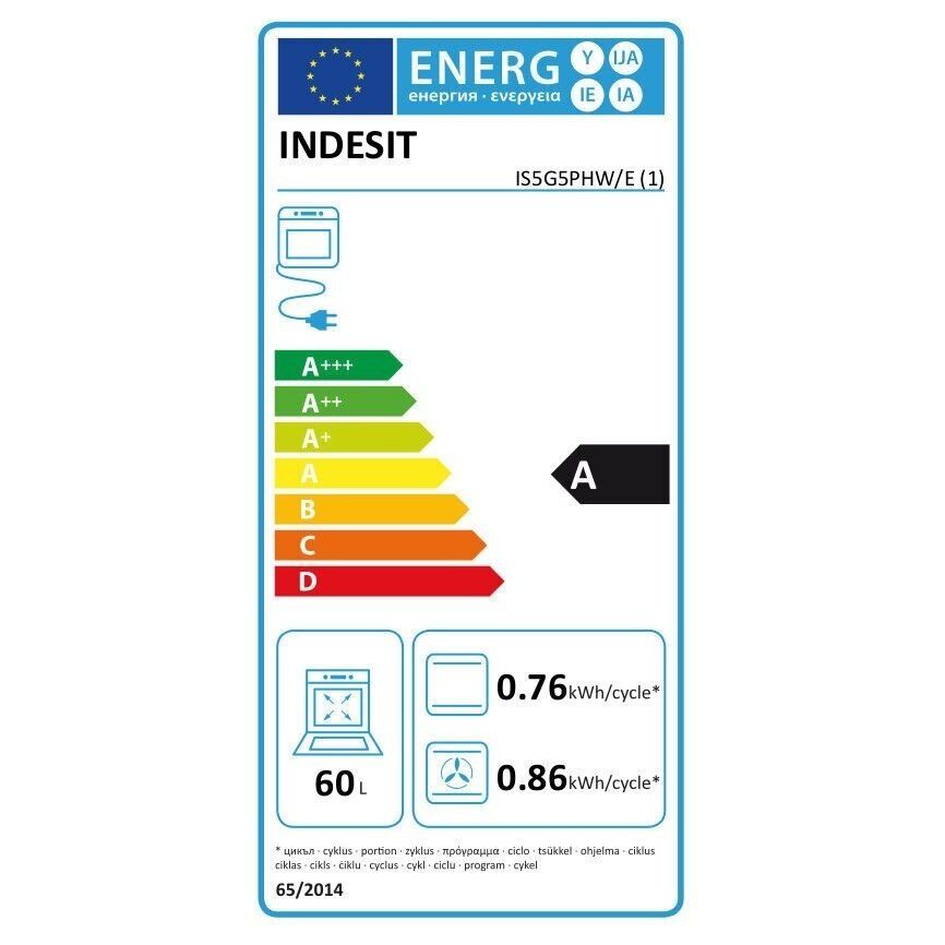 Viryklė Indesit IS5G5PHW/E