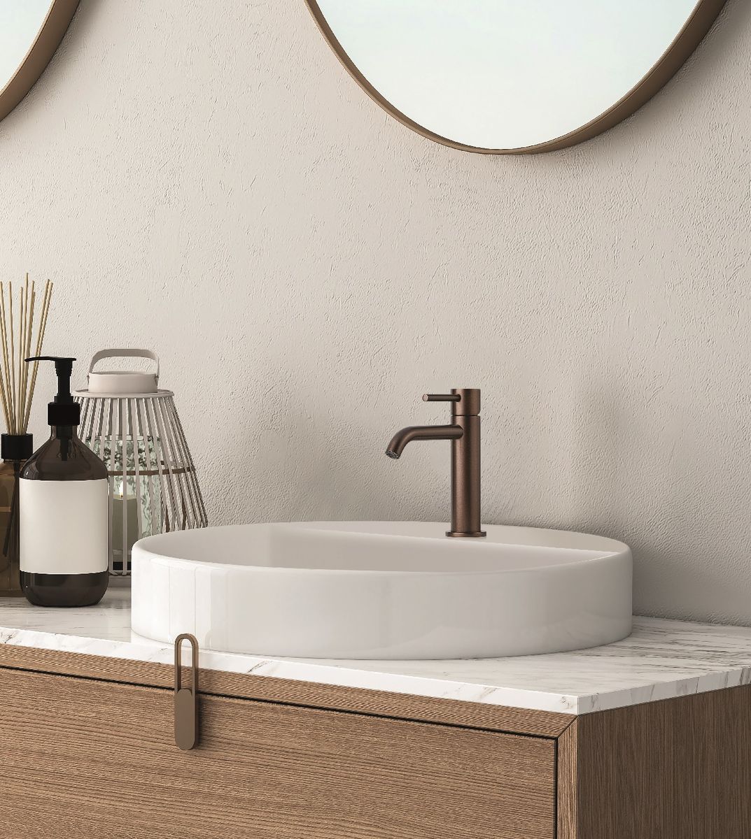 Maišytuvas praustuvui Fiore Xenon Primavera Terra di Siena, 444TS5230