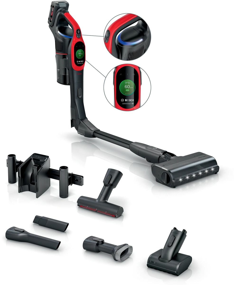 Belaidis dulkių siurblys Bosch Unlimited 10 ProAnimal, BCS1041PET Belaidis dulkių siurblys Bosch Unlimited 10 ProAnimal, BCS1041PET