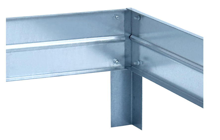 Pakelta lysvė KLASIKA GARDEN, cinkuota, 75x95x10 cm