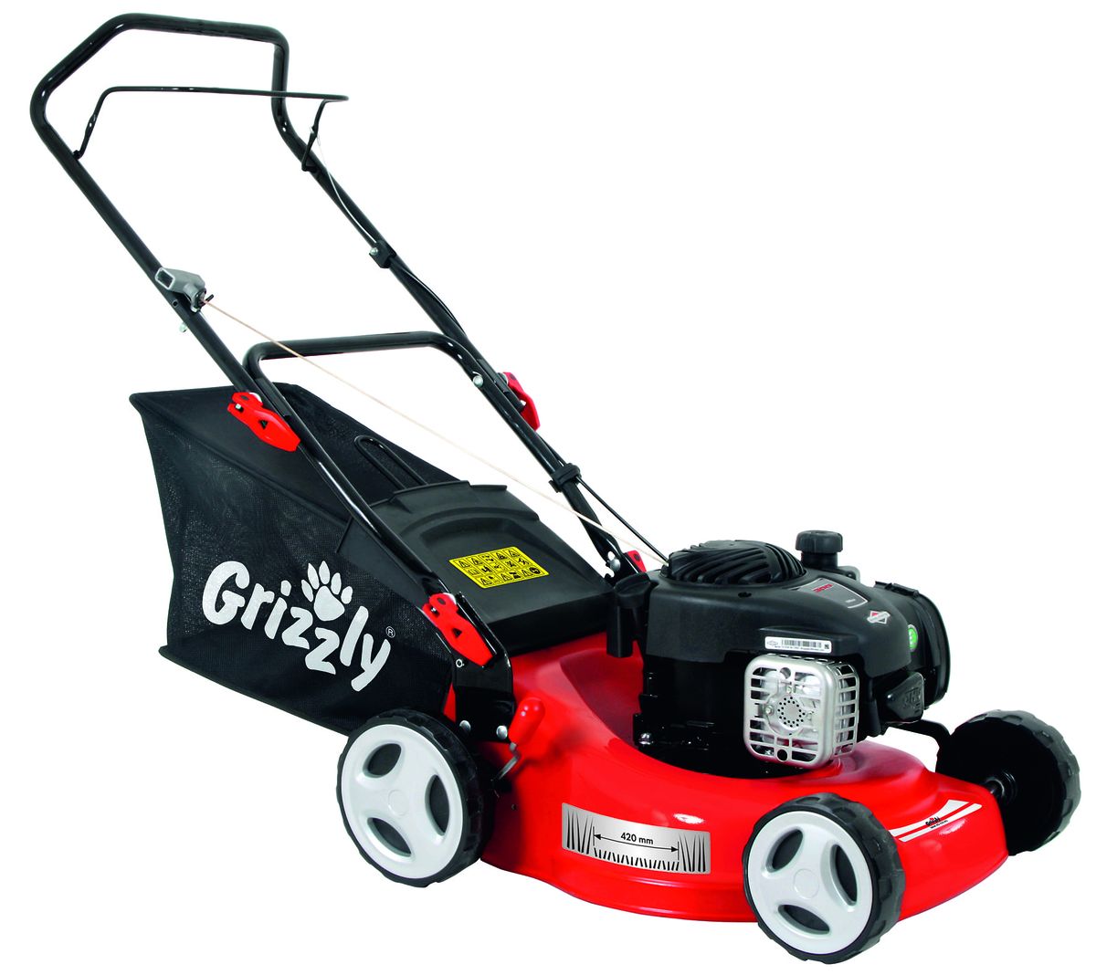 Benzininė vejapjovė Grizzly BRM 42-125/2 BS, 1800 W