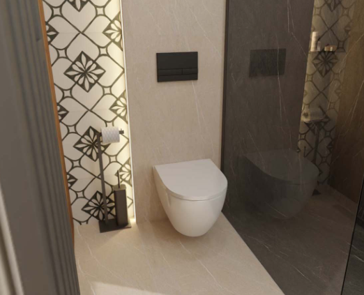 WC pakab. puodas su slim dangčiu CERSANIT ZEN PRO Vortex S701-719