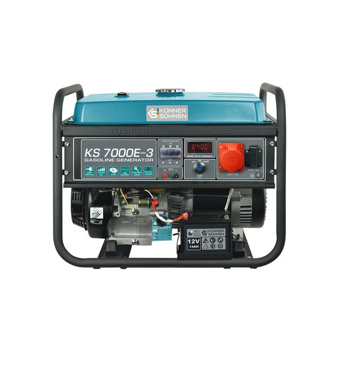 Generatorius benzininis 5500W, KS 7000E-3, KÖNNER & SÖHNEN Generatorius benzininis 5500W, KS 7000E-3, KÖNNER & SÖHNEN