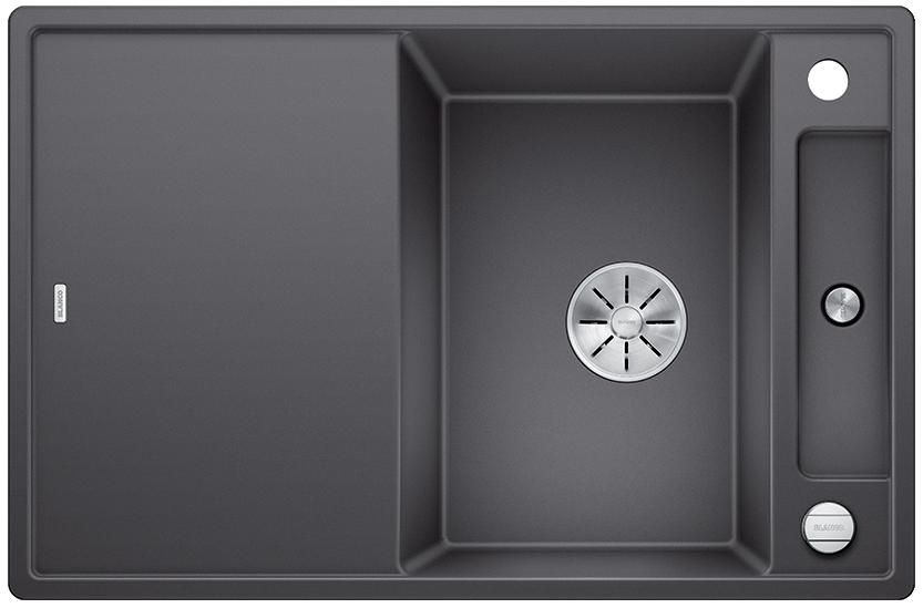 Silgranitinė plautuvė BLANCO AXIA III 45 S SILG PDUR Pilka Z.ES InFino M.AF