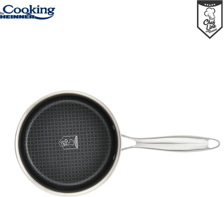 Puodas nerūdijančio plieno su keramikos danga 1.6L 16x8.5cm HR-MRK-16 HEINNER Puodas nerūdijančio plieno su keramikos danga 1.6L 16x8.5cm HR-MRK-16 HEINNER