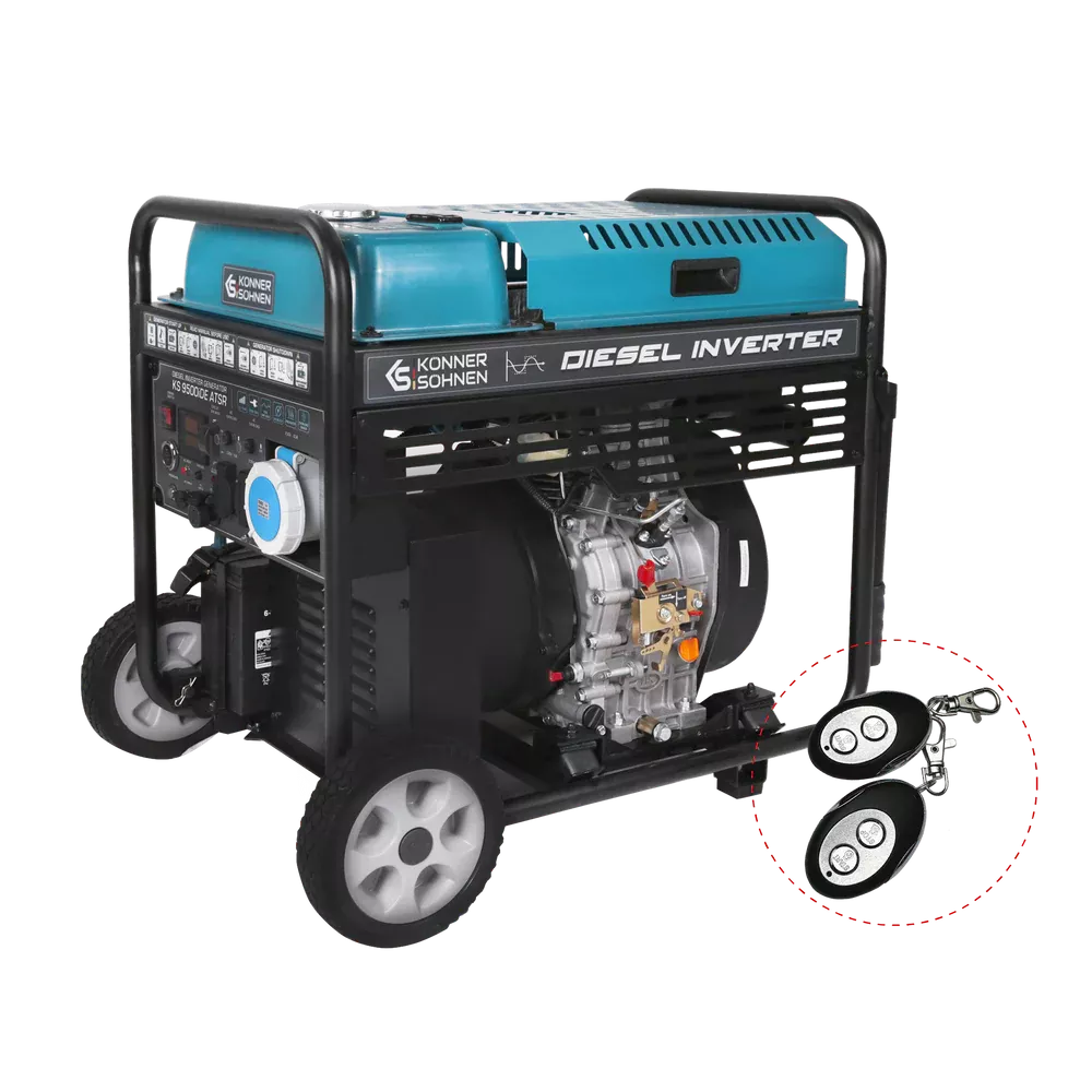 Inverterinis dyzelinis elektros generatorius 9500W KS 9500iDE ATSR KONNER & SOHNEN Inverterinis dyzelinis elektros generatorius 9500W KS 9500iDE ATSR KONNER & SOHNEN