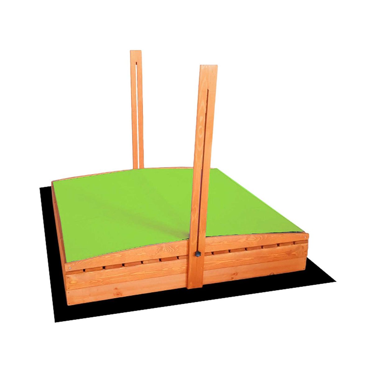Impregnuotas smėliadėžės stogelis 140×140 cm, žalias Impregnuotas smėliadėžės stogelis 140×140 cm, žalias