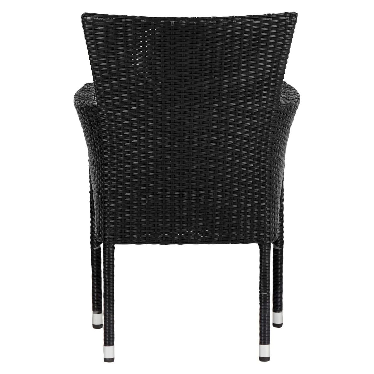 Pintas lauko fotelis "Timas", juodas
