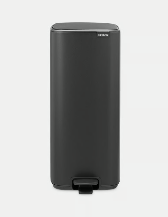 Šiukšlių dėžė Brabantia Bo, 30L., Mineral Infinite Grey, 238185