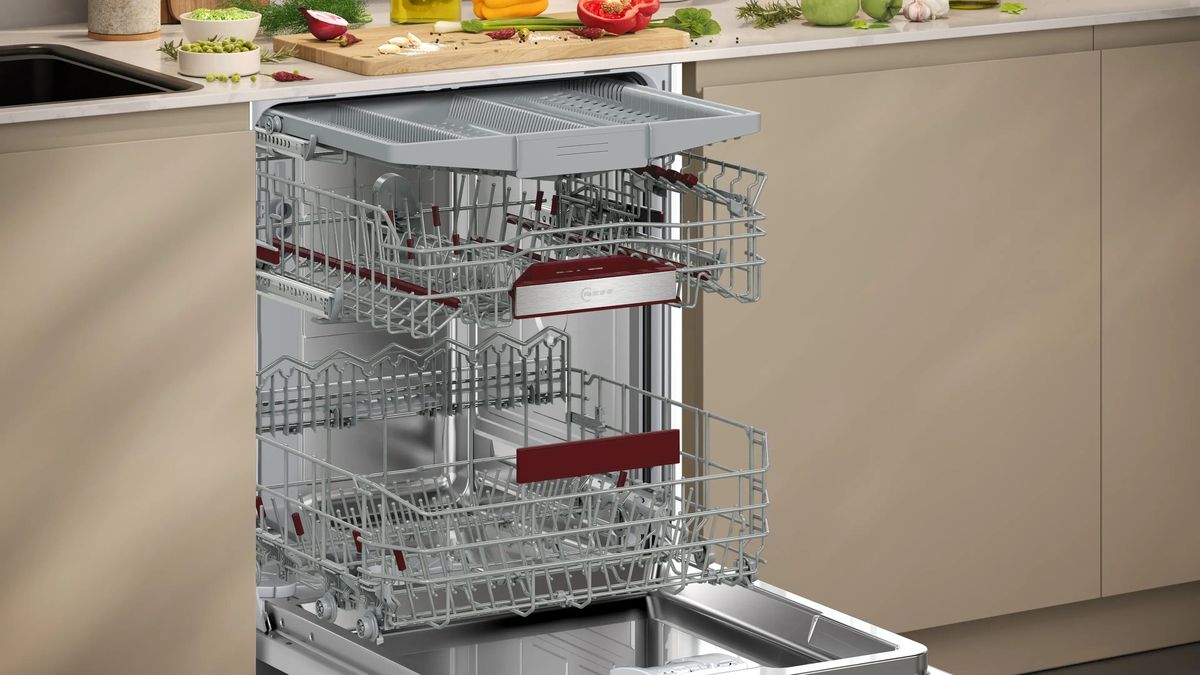 Įmontuojama indaplovė Neff N 50, S155ECX15E, 60 cm Įmontuojama indaplovė Neff N 50, S155ECX15E, 60 cm