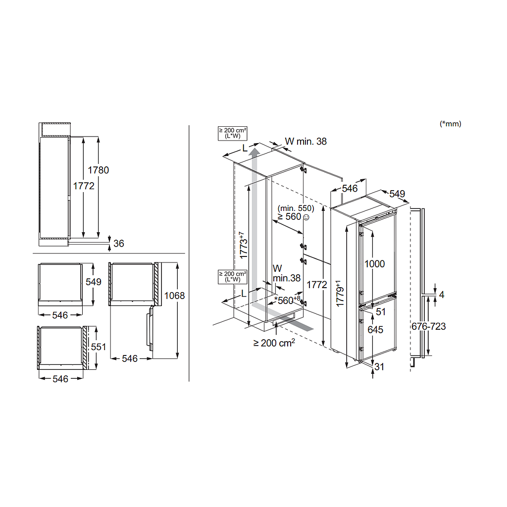 Šaldytuvas ELECTROLUX ENG8MD18S Šaldytuvas ELECTROLUX ENG8MD18S
