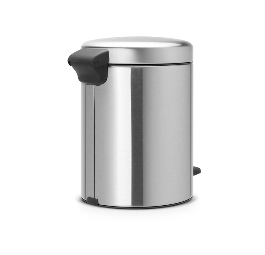 Šiukšlių dėžė Brabantia NEWICON 5L, matt steel, 112645