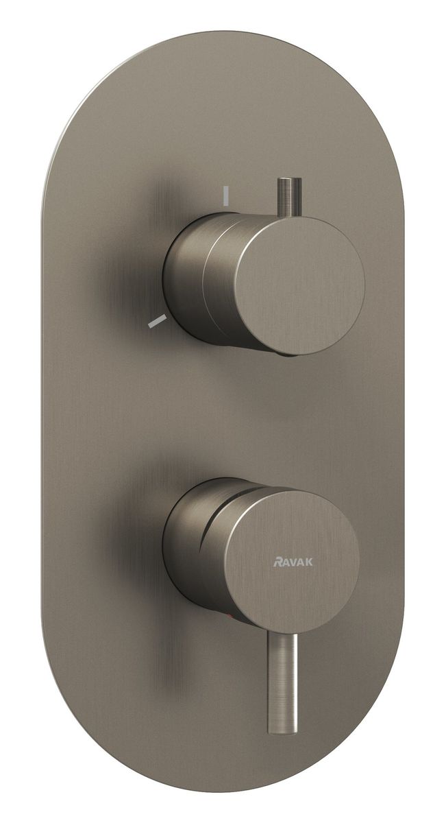 Potinkinis 3 jų padėčių Ravak maišytuvas, grafito, X070320