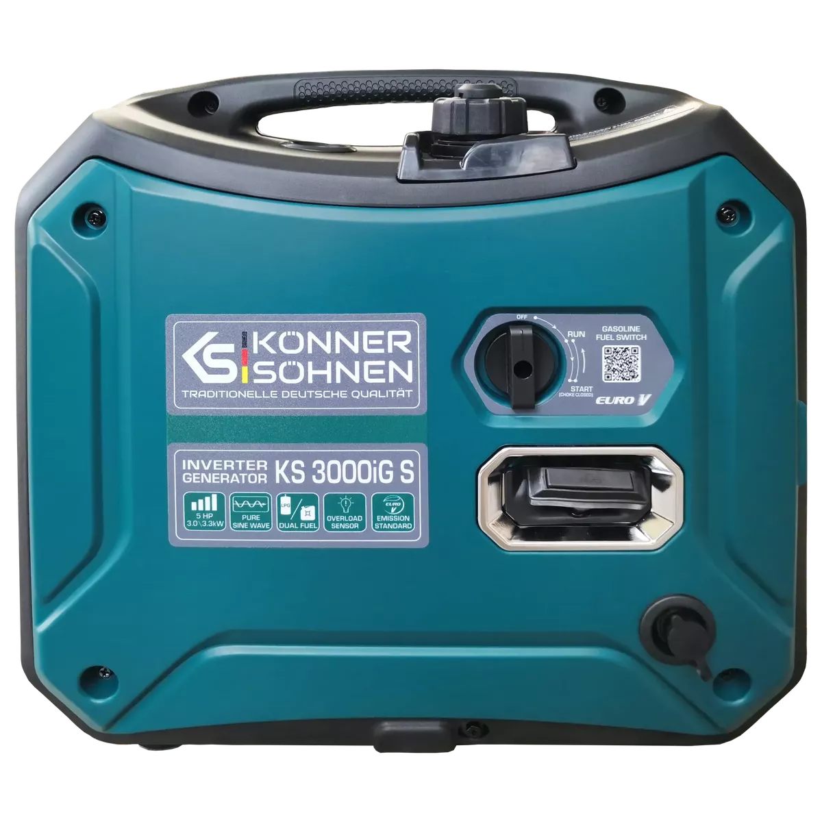 Inverterinis generatorius LPG/benzinas 3300 W KS 3000iG S KÖNNER & SÖHNEN Inverterinis generatorius LPG/benzinas 3300 W KS 3000iG S KÖNNER & SÖHNEN