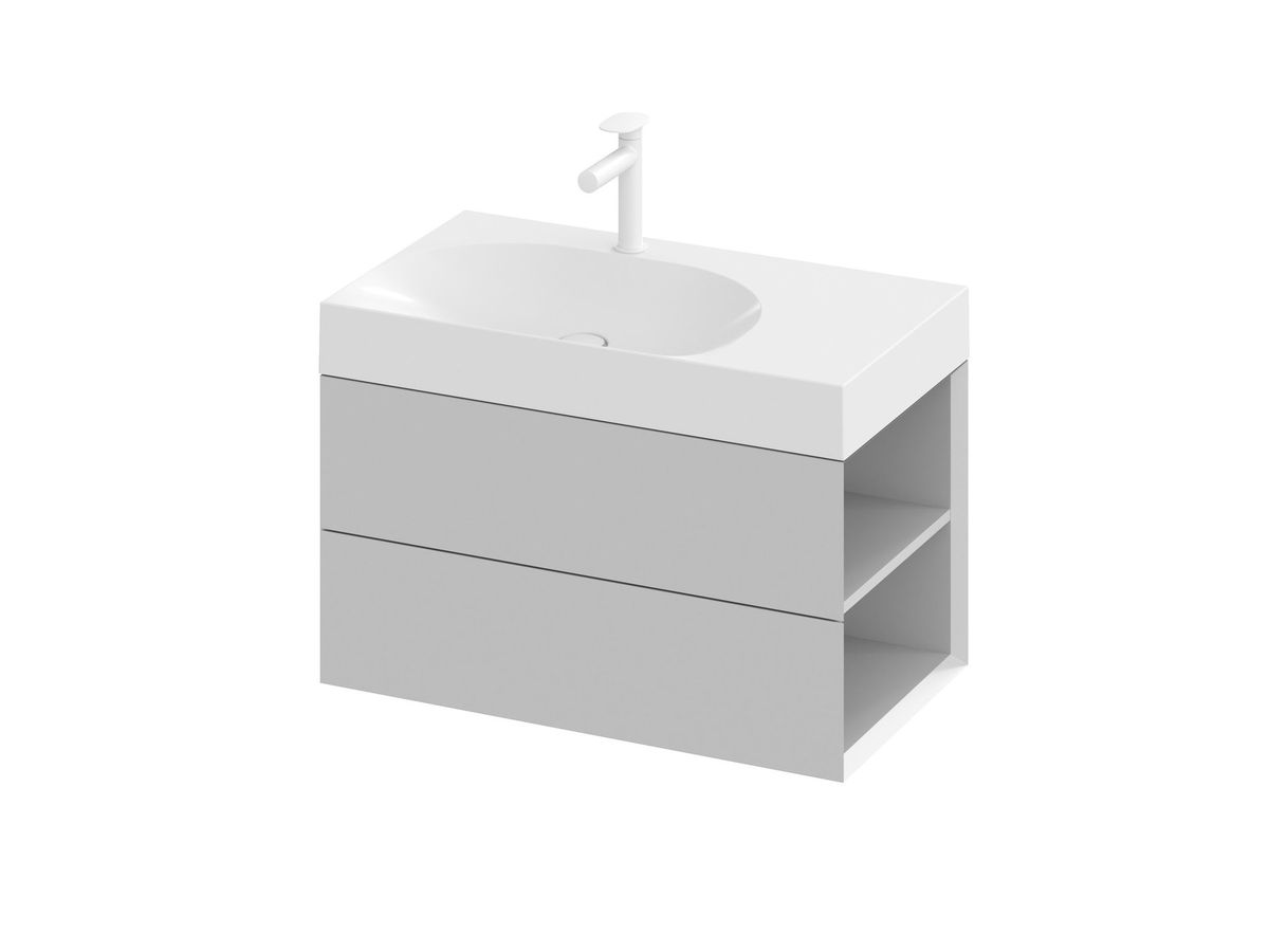 Spintelė po praustuvu Ravak SD Lite 80 D Smoke Grey X000001889