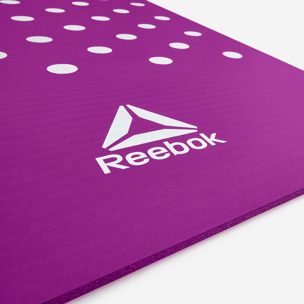 Treniruočių kilimėlis Reebok Spots 7mm, violetinis