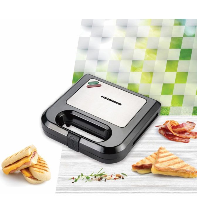 Sumuštinių keptuvė 750W SM-K750BKS HEINNER Sumuštinių keptuvė 750W SM-K750BKS HEINNER