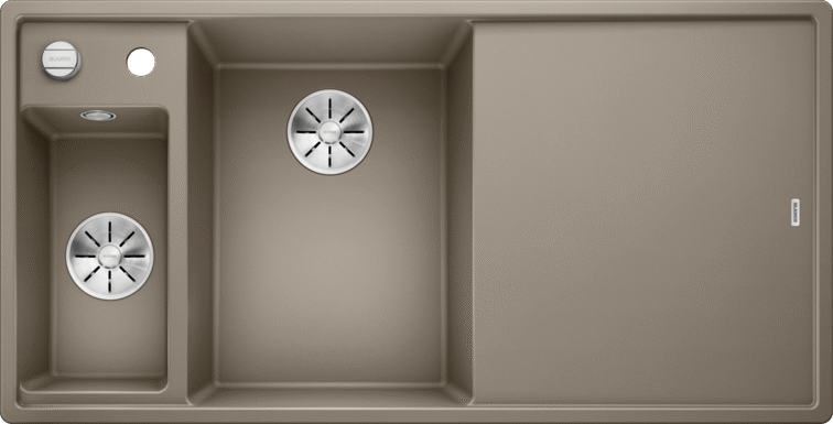 Silgranitinė plautuvė BLANCO AXIA III 6 S LI SILG PDUR Tartufo Z.GL InFino M.AF