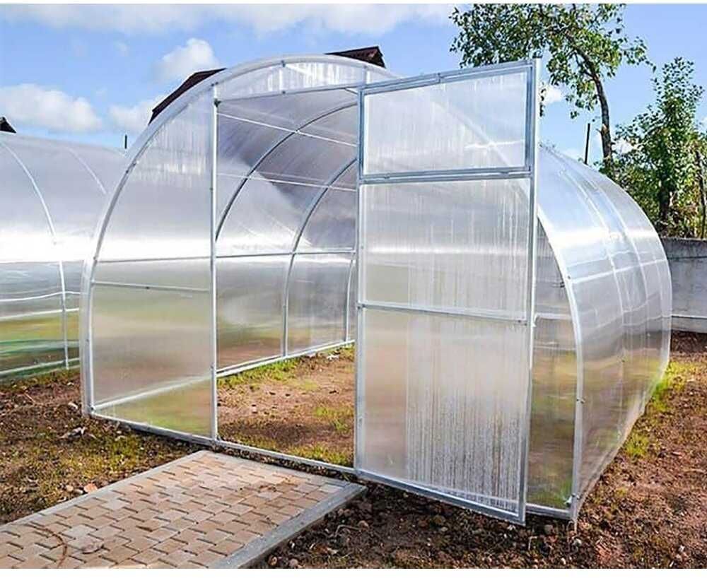 Šiltnamis SVAJONĖ (plotis 3m), danga 6 mm 4 m