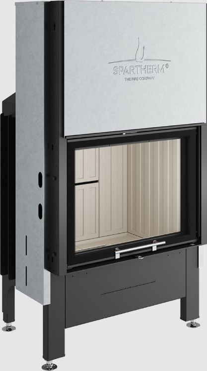 Plieninis židinio ugniakuras Spartherm Varia 1Vh-4S, stiklo aukštis 51,3 cm Plieninis židinio ugniakuras Spartherm Varia 1Vh-4S, stiklo aukštis 51,3 cm