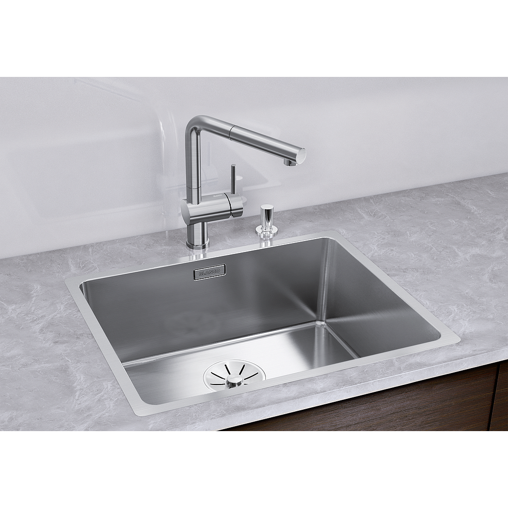 Plautuvė BLANCO ANDANO 500-IF SATIN InFino O.AF