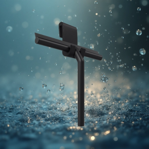 Stiklo valytuvas dušo kabinai Balneo P0202041010-1, juodas