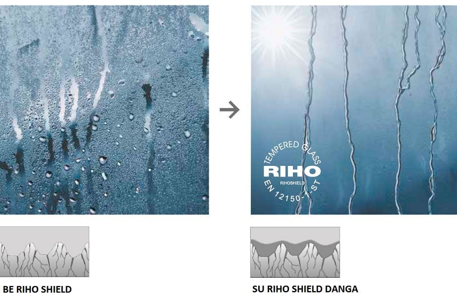 Dušo durys į nišą RIHO Ocean O104 120 cm Dušo durys į nišą RIHO Ocean O104 120 cm