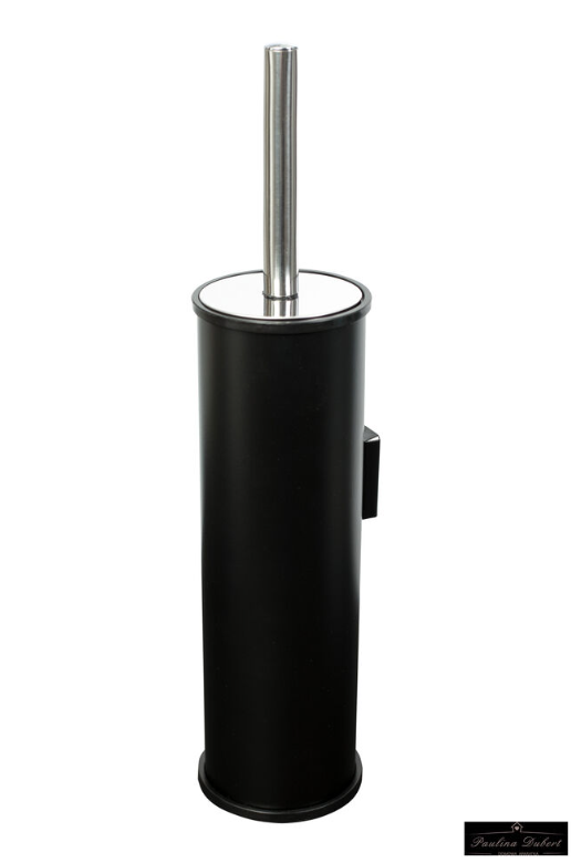 Sieninis tualeto šepetys Faneco, tvirtinamas prie sienos, juodas, TB05SJBL