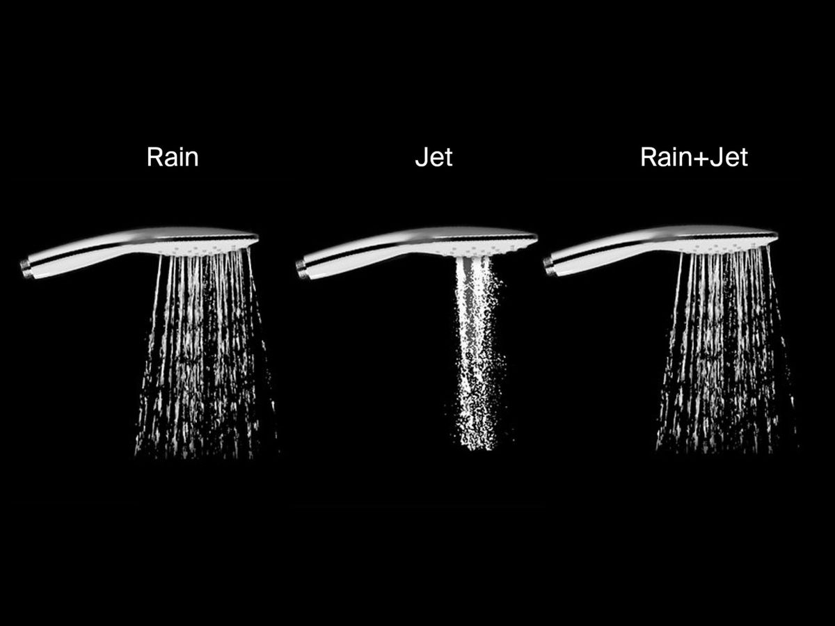 Dušo sistema Termo 300 su termostatiniu maišytuvų X070164