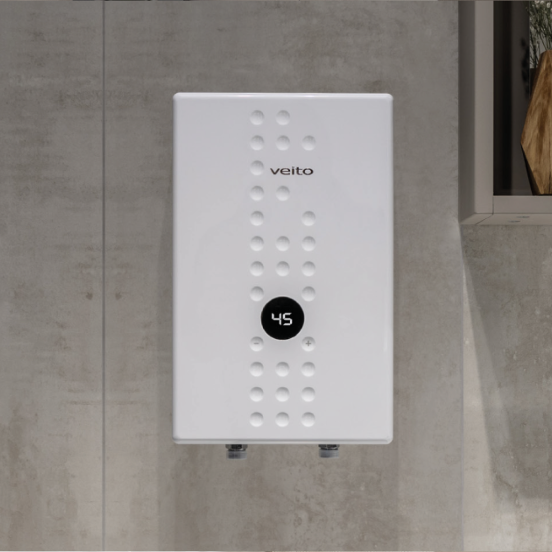Momentinis vandens šildytuvas Veito Flow E,9500 W Momentinis vandens šildytuvas Veito Flow E,9500 W