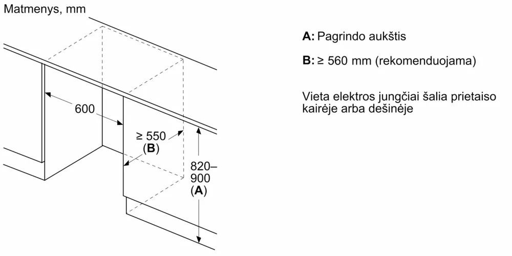 Šaldytuvas Bosch KUL22ADD0 Šaldytuvas Bosch KUL22ADD0
