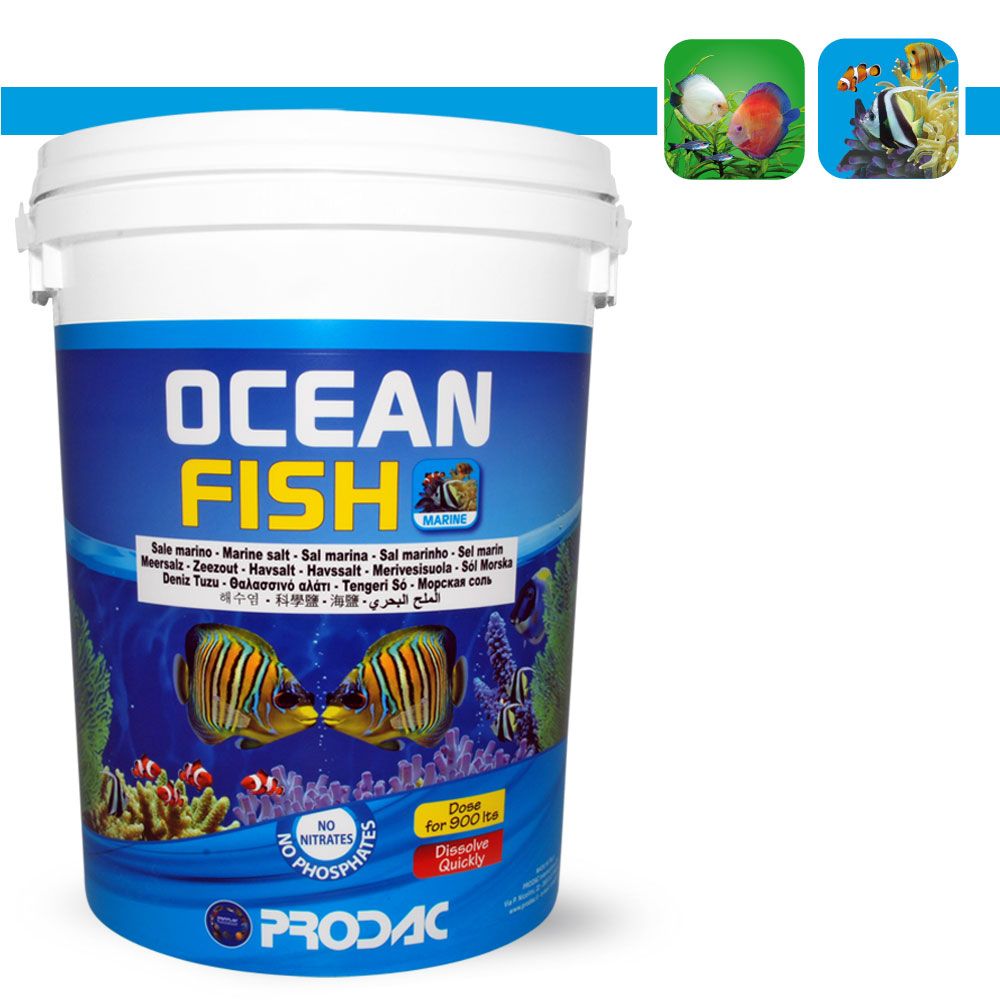 PRODAC OCEAN FISH druska 30kg, OC30KG