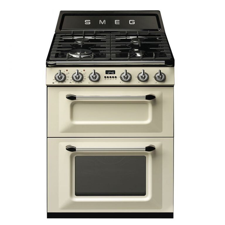 SMEG dujinė viryklė su 2 elektrinėmis orkaitėmis TR62P