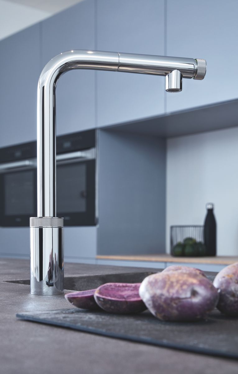 Virtuvinis maišytuvas Grohe Minta Smartcontrol, nerūdijantis plienas, 31613DC0