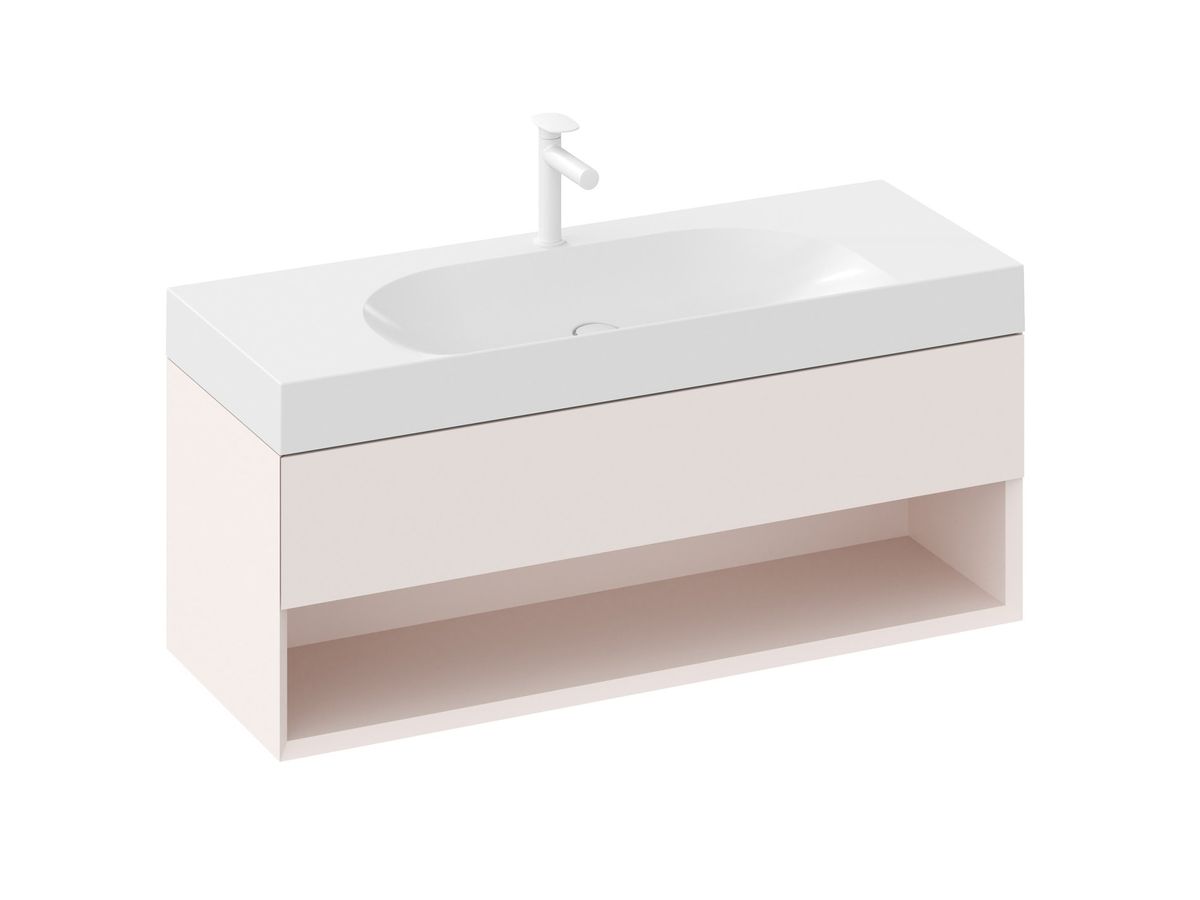 Spintelė po praustuvu Ravak SD Lite 120 Alabaster Pink X000001872