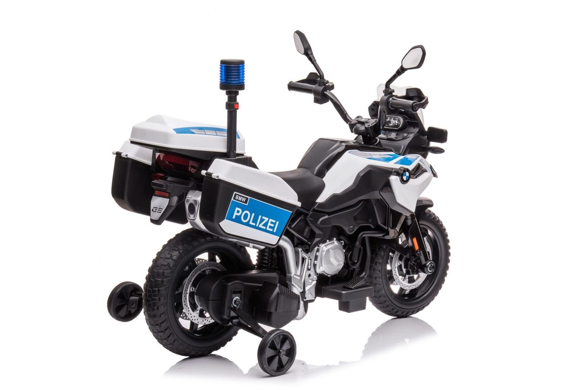 Vaikiškas elektrinis policijos motociklas HATIS "BMW F850 GS" Vaikiškas elektrinis policijos motociklas HATIS "BMW F850 GS"