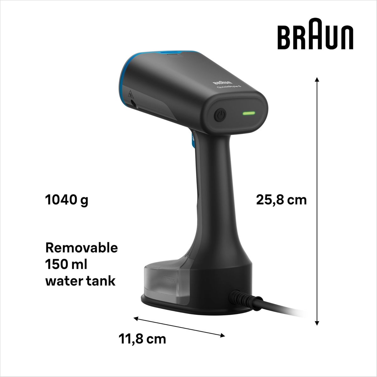 Drabužių garintuvas BRAUN GS5031BL Drabužių garintuvas BRAUN GS5031BL