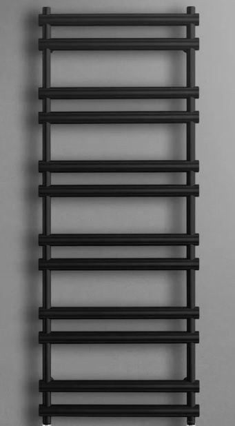 Rankšluosčių džiovintuvas PMH Ulysses 50x129,4 cm, juoda struktūrinė, U7BL Rankšluosčių džiovintuvas PMH Ulysses 50x129,4 cm, juoda struktūrinė, U7BL