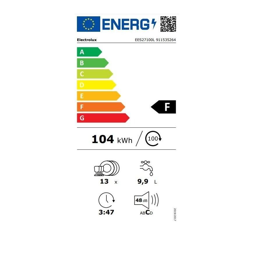 Indaplovė ELECTROLUX EES27100L