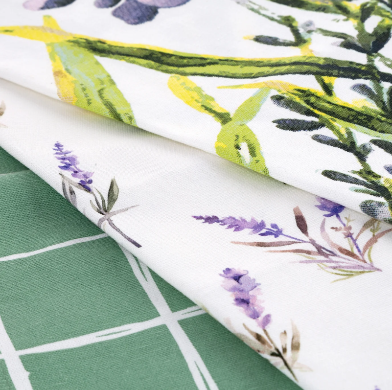 Virtuvinis rankšluosčio komplektas LAVENDER, 50x75, 464750