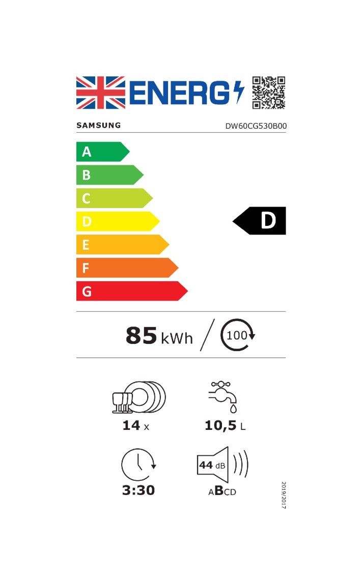 Indaplovė Samsung DW60CG530B00
