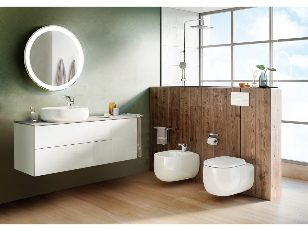 Praustuvas-dubuo BEYOND 585x455x160 mm, su dugno vožtuvu, mat. baltas A3270B8620
