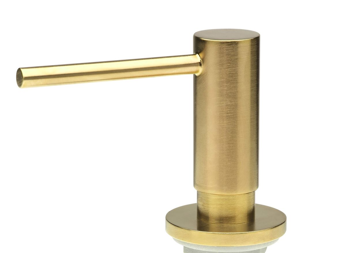 Skysto muilo dozatorius REGINOX Gold II, aukso spalvos, R39304 Skysto muilo dozatorius REGINOX Gold II, aukso spalvos, R39304