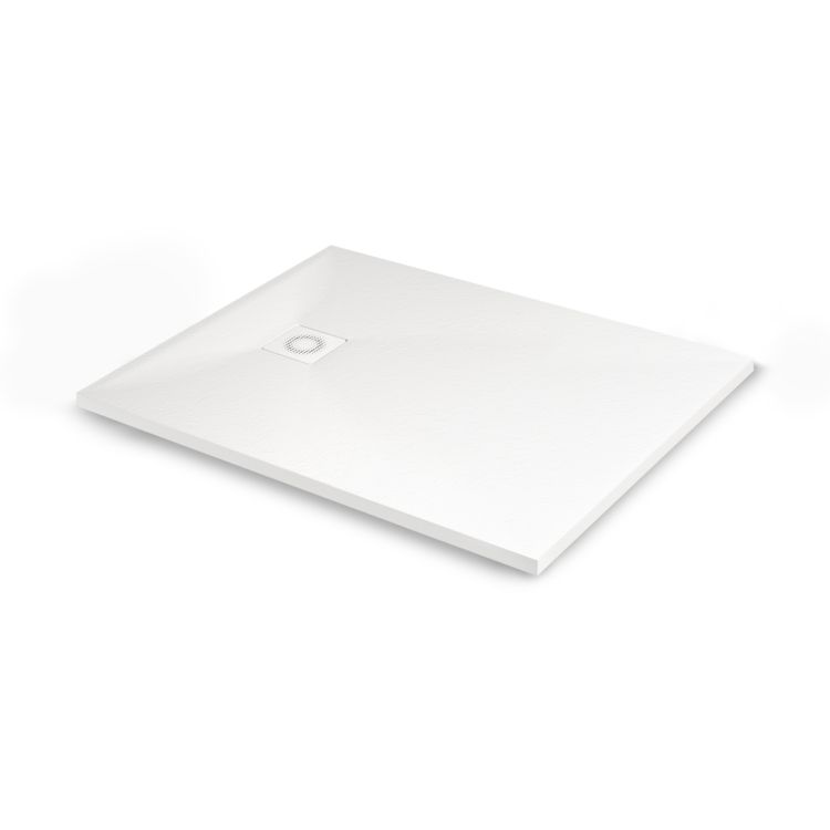 Akmens masės dušo padėklas PAA Lettera 90x100 cm (be panelio) Akmens masės dušo padėklas PAA Lettera 90x100 cm (be panelio)