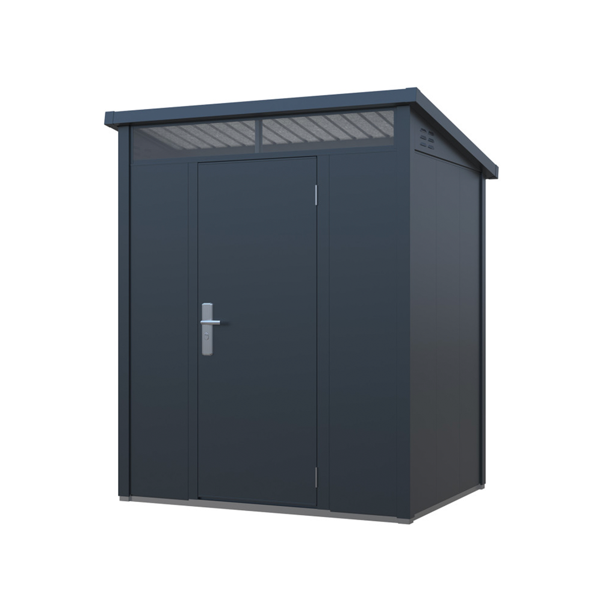 Metalinis sandėliukas su stoglangiu Premium, 2,6 m2