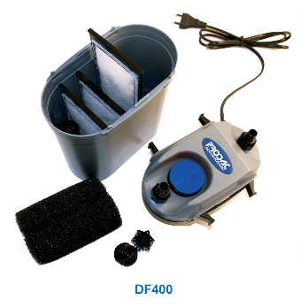 PRODAC Išorinis filtras DF-400, 20-50L akvariumui. Be UV, DF400