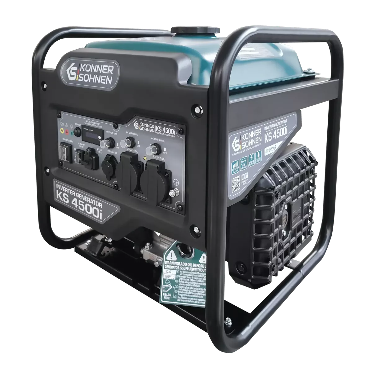Inverterinis generatorius 4500W, KS 4500i KONNER & SOHNEN