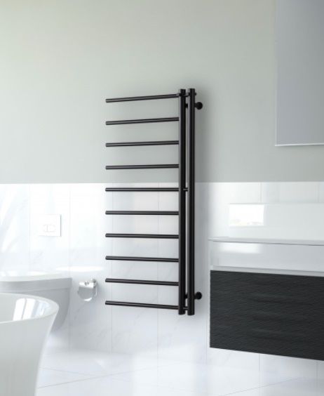 Rankšluosčių džiovintuvas PMH Apollo 50x114 cm, juoda, kairė, AP1B-L
